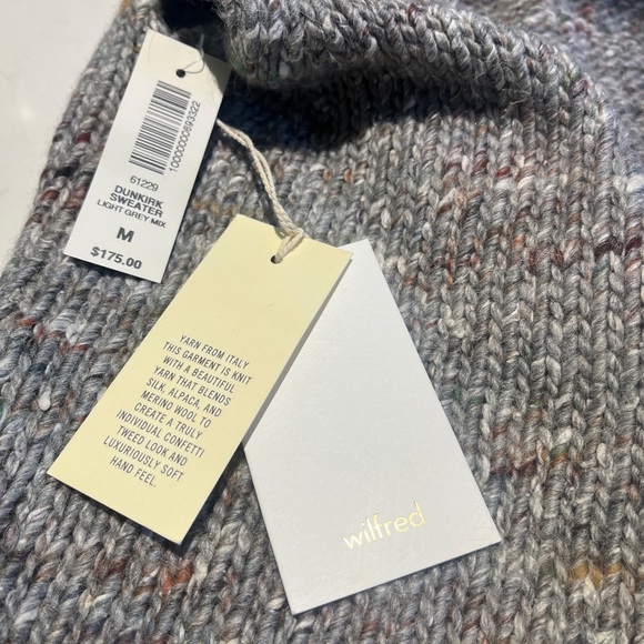 Aritzia Wilfred - Dunkirk Sweater Vest - Light Grey Mix - Picture 3 of 7